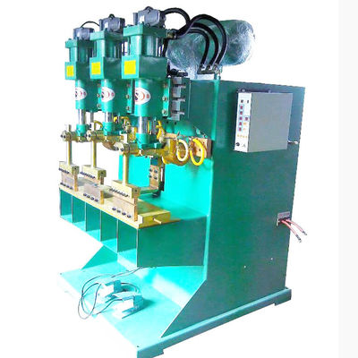 Zgrzewarka wielopunktowa z zaworem elektromagnetycznym 400 mm Ramię 150KVA Zgrzewarka punktowa z trzema głowicami